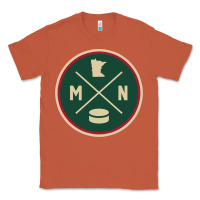 Copper Classic Minnesota Hockey MN Outline Pullover Hoodie Classic Tee - maiPhamDesign