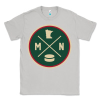 Moon Dust Classic Minnesota Hockey MN Outline Pullover Hoodie Classic Tee - maiPhamDesign