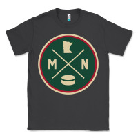 Smoke Classic Minnesota Hockey MN Outline Pullover Hoodie Classic Tee - maiPhamDesign