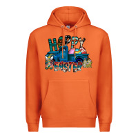 Carrot Happy Easter  truck Premium Hoodie - CowhideDigitalArt