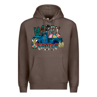 Coffee Happy Easter  truck Premium Hoodie - CowhideDigitalArt