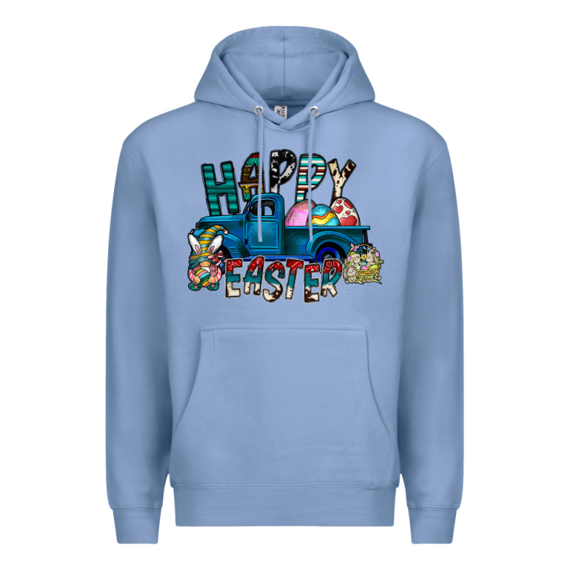 Happy Easter  Truck Premium Hoodie by CowhideDigitalArt | Teevron