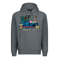 Rock Happy Easter  truck Premium Hoodie - CowhideDigitalArt