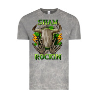 Cloud Rock Sham rockin St. Patrick's Day Vintage Tee - CowGirlArtShop