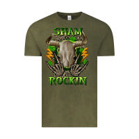 Vintage Olive Sham rockin St. Patrick's Day Vintage Tee - CowGirlArtShop