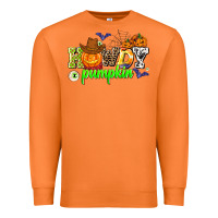 Carrot howdy halloween pumpkins Premium Sweatshirt - AdoDesignShop