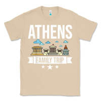 Mushroom Athens Greece City Trip Skyline Map Travel Classic Tee - maiPhamDesign