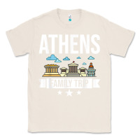 Natural Athens Greece City Trip Skyline Map Travel Classic Tee - maiPhamDesign