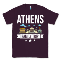 Athens Greece City Trip Skyline Map Travel Classic Tee | Teevron