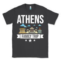 Smoke Athens Greece City Trip Skyline Map Travel Classic Tee - maiPhamDesign