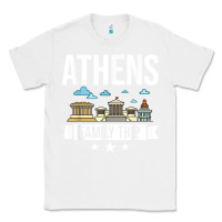 White Athens Greece City Trip Skyline Map Travel Classic Tee - maiPhamDesign