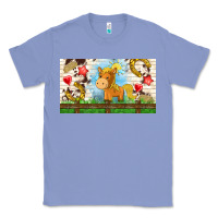 Colony Blue cute horse Classic Tee - TumblerDesignByShophia