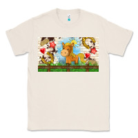 Natural cute horse Classic Tee - TumblerDesignByShophia