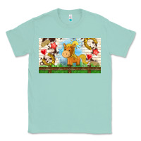 Seafoam cute horse Classic Tee - TumblerDesignByShophia