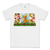 White cute horse Classic Tee - TumblerDesignByShophia