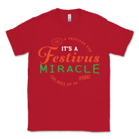 Red Seinfeld It's A Festivus Miracle Classic Tee - maiPhamDesign