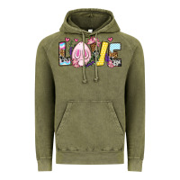 Vintage Olive Easter Day Love Easter Vintage Hoodie - OliviaCreatesArt