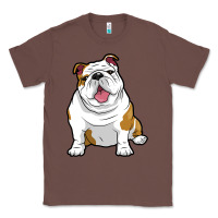 Chestnut ENGLISH BULLDOGS Awesome Funny Bulldog Pups Dogs Classic Tee - maiPhamDesign