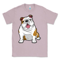 Lilac ENGLISH BULLDOGS Awesome Funny Bulldog Pups Dogs Classic Tee - maiPhamDesign
