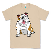 Mushroom ENGLISH BULLDOGS Awesome Funny Bulldog Pups Dogs Classic Tee - maiPhamDesign
