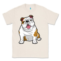 Natural ENGLISH BULLDOGS Awesome Funny Bulldog Pups Dogs Classic Tee - maiPhamDesign