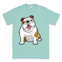 Seafoam ENGLISH BULLDOGS Awesome Funny Bulldog Pups Dogs Classic Tee - maiPhamDesign