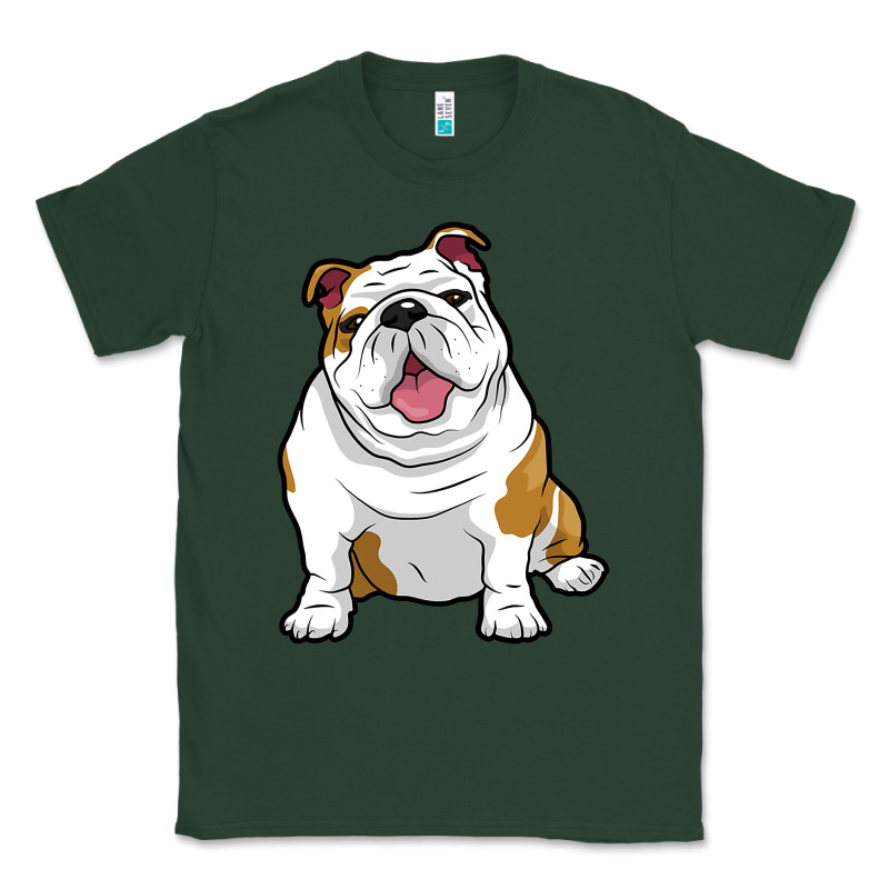 English Bulldogs Awesome Funny Bulldog Pups Dogs Classic Tee by maiPhamDesign | Teevron