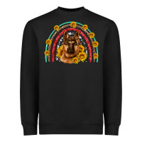 Black german shepherd rainbow Heavyweight Sweatshirt - Artiststas