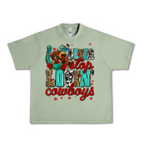 Oil Green never stop lovin cowboys olivia Urban Heavy Tee - OliviaCreatesArt