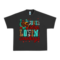 Pigment Black never stop lovin cowboys olivia Urban Heavy Tee - OliviaCreatesArt