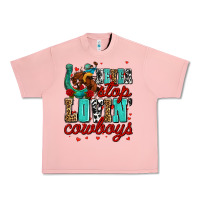 Never Stop Lovin Cowboys Olivia Urban Heavy Tee | Teevron