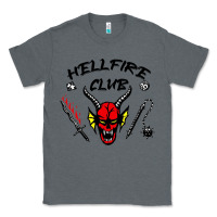 Charcoal Heather hellfire club   strangerthings Classic Tee - maiPhamDesign