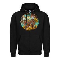 Black nail boss Zipper Hoodie - BarkalooDesign