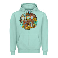 Seafoam nail boss Zipper Hoodie - BarkalooDesign