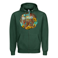 Sports Green nail boss Zipper Hoodie - BarkalooDesign