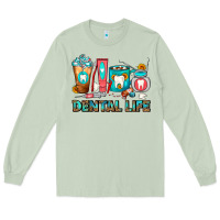 Matcha Dental Life Dentist Coffee Cups Long Sleeve Tee - FaDigitalArtStudio