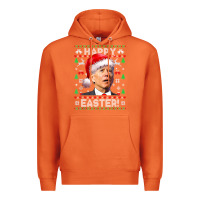 Carrot Santa Joe Biden Happy Easter Ugly Christmas Premium Hoodie - maiPhamDesign