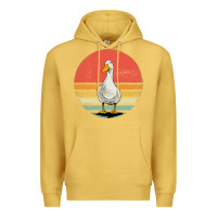 Antique Gold Retro Vintage Duck Premium Hoodie - maiPhamDesign