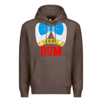 Coffee tweedle dee dum funny matching halloween costume for couples premium t Premium Hoodie - maiPhamDesign