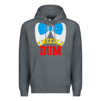 Rock tweedle dee dum funny matching halloween costume for couples premium t Premium Hoodie - maiPhamDesign