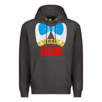 Smoke tweedle dee dum funny matching halloween costume for couples premium t Premium Hoodie - maiPhamDesign