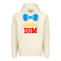 Tofu tweedle dee dum funny matching halloween costume for couples premium t Premium Hoodie - maiPhamDesign