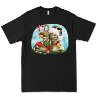 Black army boots christmas Premium Tee - texasbilliewilder