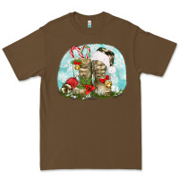 Cacao army boots christmas Premium Tee - texasbilliewilder