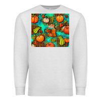 Oatmeal Heather pumpkin spice and pumpkin Premium Sweatshirt - AdoDesignShop
