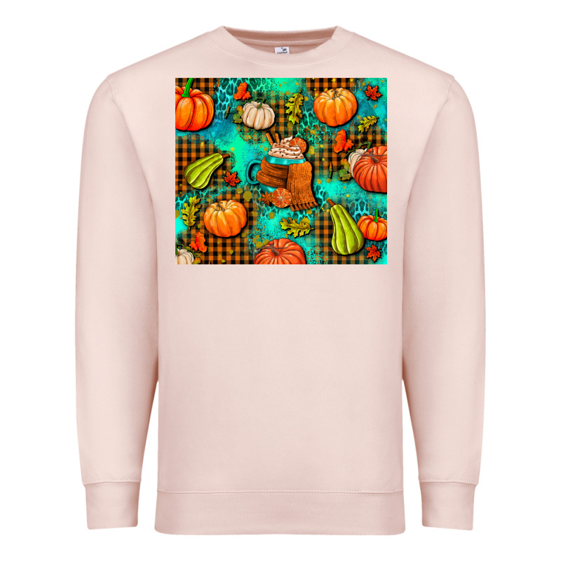 Pumpkin Spice And Pumpkin Premium Sweatshirt by AdoDesignShop | Teevron