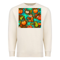 Sandshell pumpkin spice and pumpkin Premium Sweatshirt - AdoDesignShop