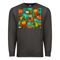 Smoke pumpkin spice and pumpkin Premium Sweatshirt - AdoDesignShop