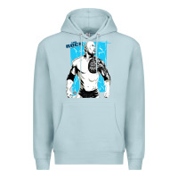 Blue Mist the rock power Premium Hoodie - maiPhamDesign