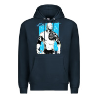 Navy the rock power Premium Hoodie - maiPhamDesign
